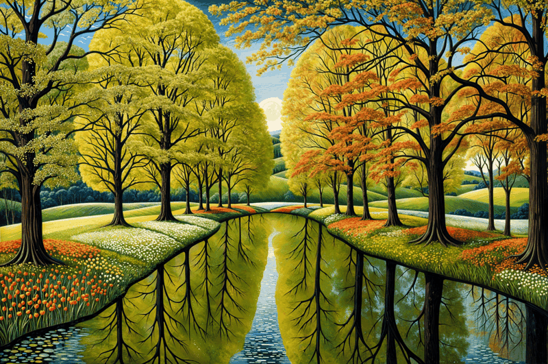 Canvas Wall Art Home Decor - Beautiful Park