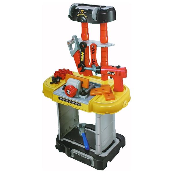 3-in-1 Kids Tool Bench Toy Set -W077