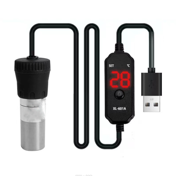 5V USB Mini Fish Tank Heater, Auto Constant Temperature Heater(15W)