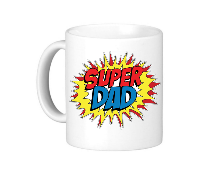 Super Dad Coffee Mug - Perfect Father's Day Gift