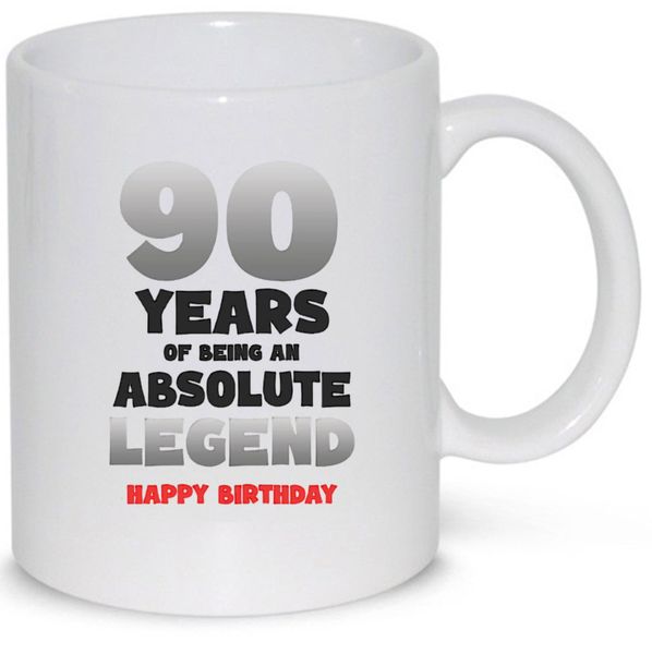90 Years Of Being an Absolute Legend 90th Birthday Gift 11Oz Mug