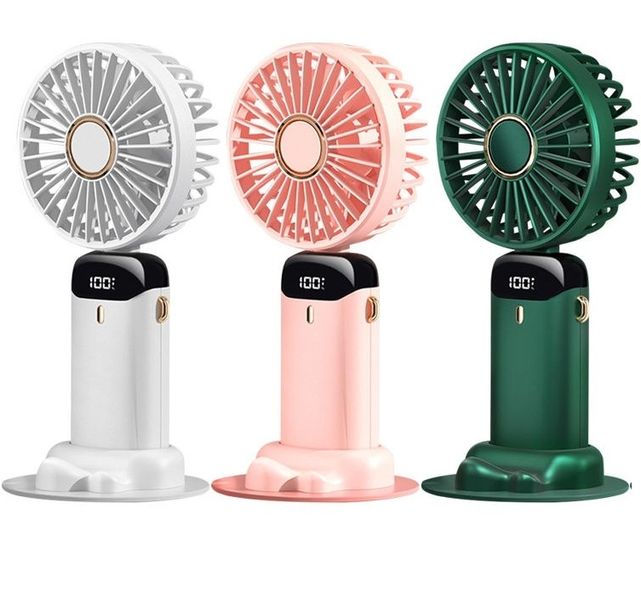 Desai Portable Handheld USB Rechargeable Fan Pack Of 3