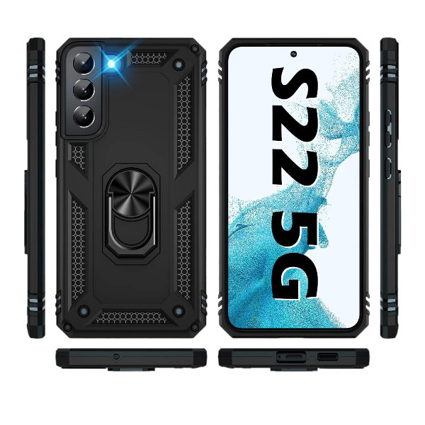 Shockproof Armor Stand Case For Samsung Galaxy S22 Ultra