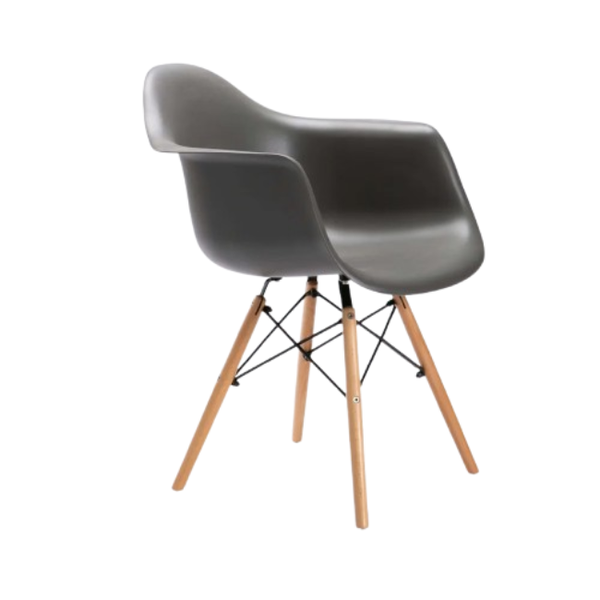 Designer Wooden Leg Armchair