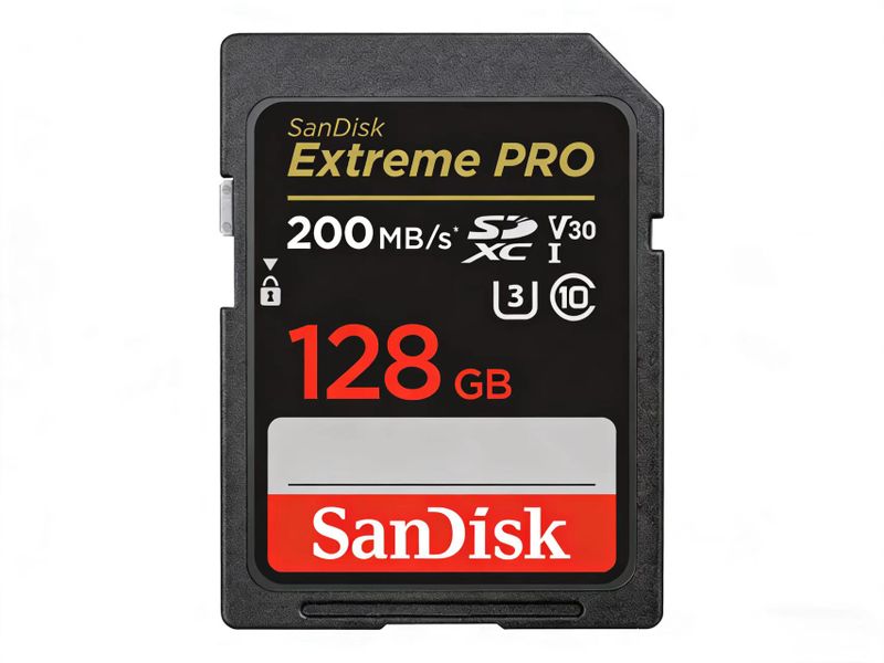 SanDisk Extreme PRO 128GB SDXC UHS-I Memory Card
