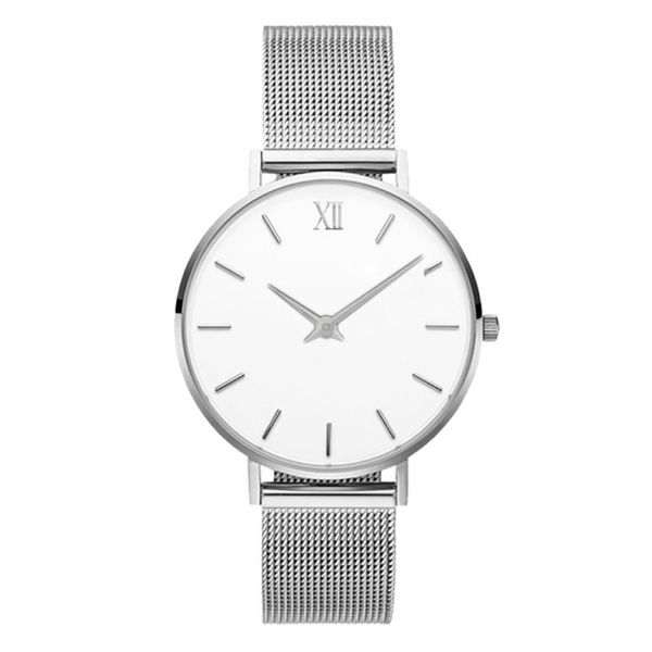 Classic Slim Design Ladies Mesh Steel Quartz Watch (32 mm)