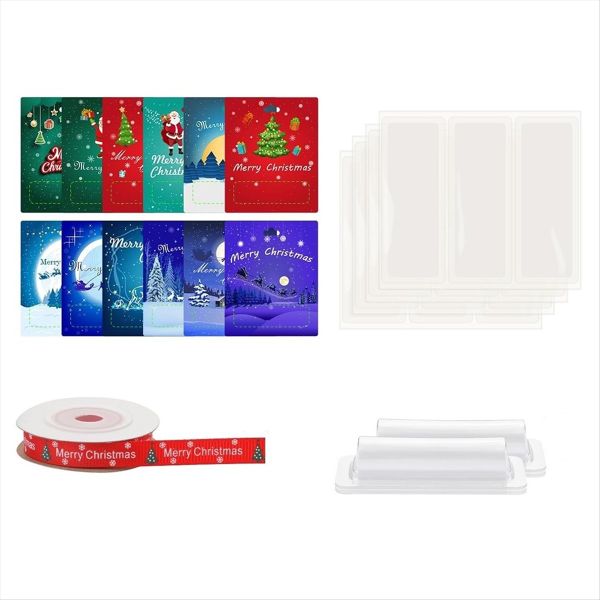 12 PCS Christmas Money Holders for Cash Funny Christmas Cards Ornaments wit