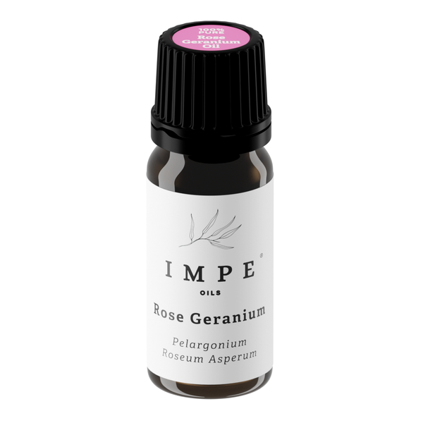IMPE Oils Rose Geranium Essential Oil (10ml)