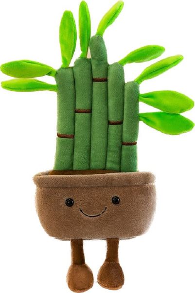 33cm Bambooo Plush Toy Plant Stuffed Plush Pillow Decoration