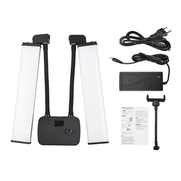 Flexible Double Arms LED Fill Light