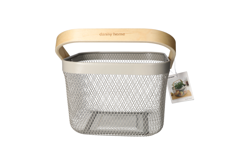 Danny Home Iron Square Storage Basket