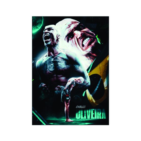 Charles Oliveira Celebration - A1 Poster