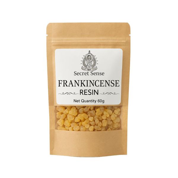 Secret Sense Natural Frankincense Resin Incense - 60g