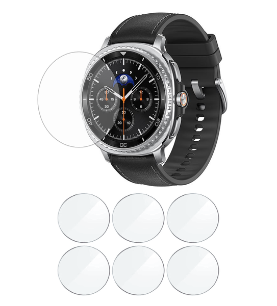 TPU FilmScreen Protector set of 6 compatible with Galaxy Watch 8 Classic 46