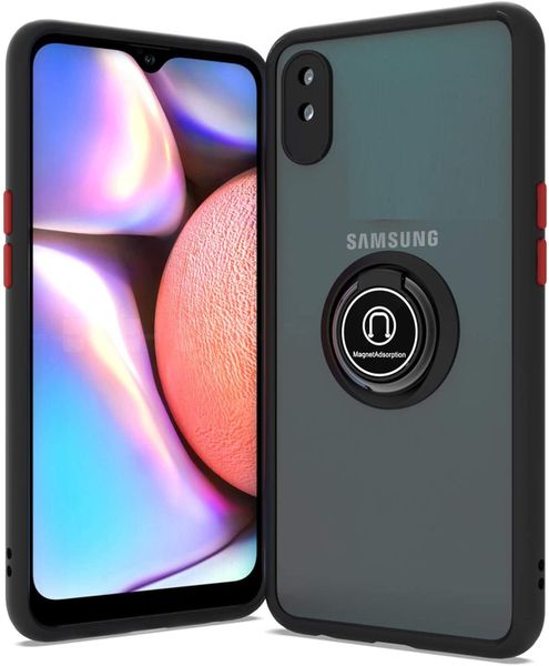 AfroTech Protective Shadow Hard Ring Case Pouch Samsung A10