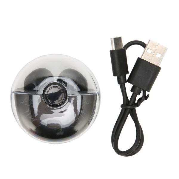 Bluetooth Earbuds HiFi Stereo Sound Intelligent Noise Cancellation Black