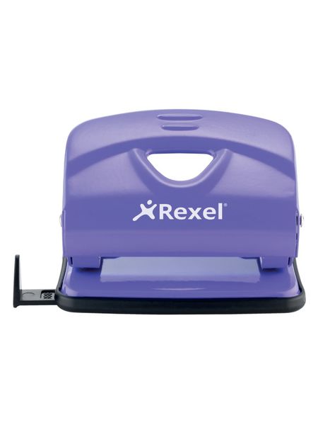 Rexel V220 2 Hole Metal 20 Sheet Punch - Purple