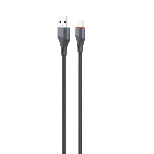LDNIO LS631 Fast Charging Data Cable - Grey (30W, 1 m)