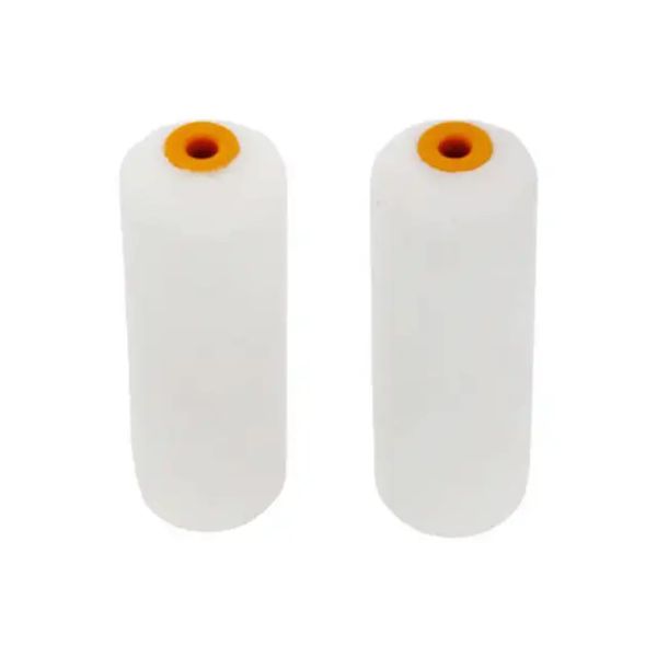 2 Pieces Sponge Roller High-Density Latex Paint Art Brush Wall Roller