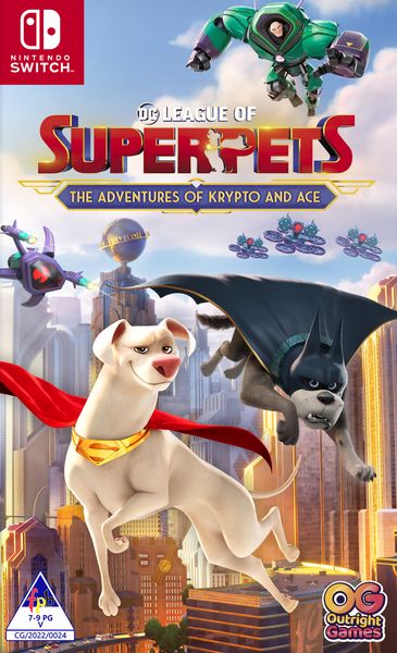 Bandai - DC League of Super-Pets: The Adventures of Krypto and Ace - NSW