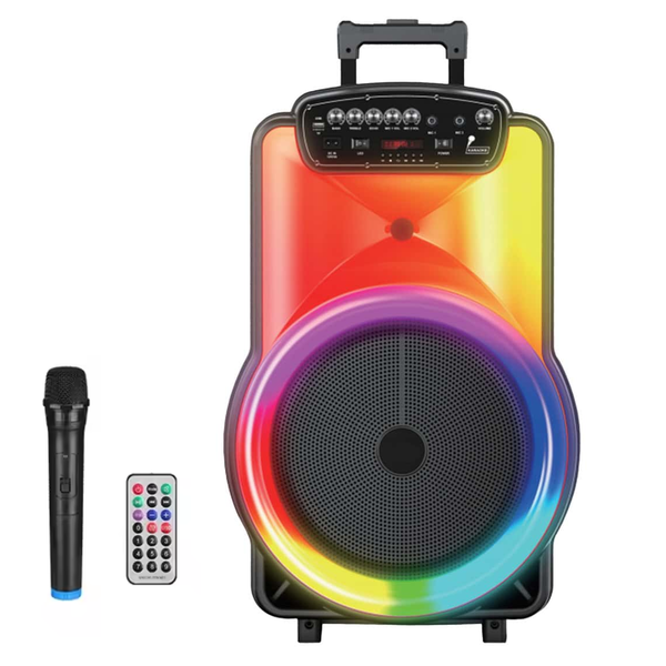 Portable Rechargeable Speaker - Exceptional Sound/Extra Bass/RGB light
