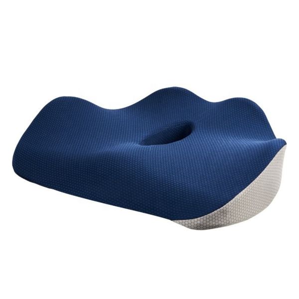 Ergonomic Memory Foam Seat Cushion with Hollow Design, Office Seat Cushions