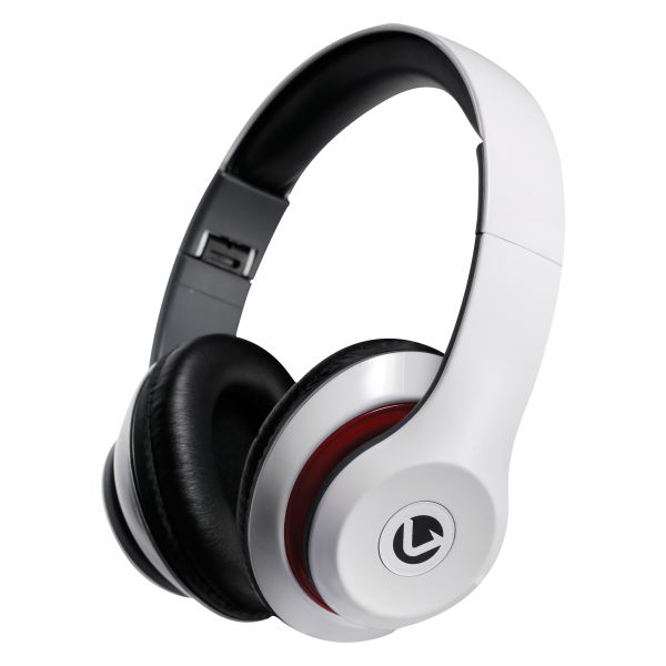 Volkano Falcon Series Wired Aux Headphones with Mic - White