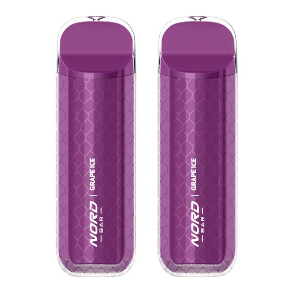 4000 Puffs - Grape Ice - 2 Pack image