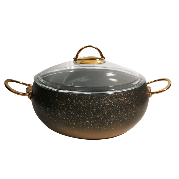 OMS Granite - Non-Stick Deep Casserole - 18cm - 3141