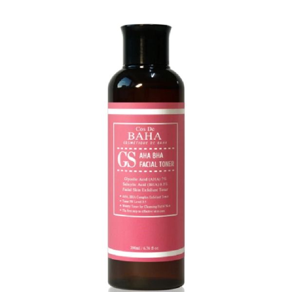 Cos De Baha (gs) aha Bha Facial Toner - Korean skincare