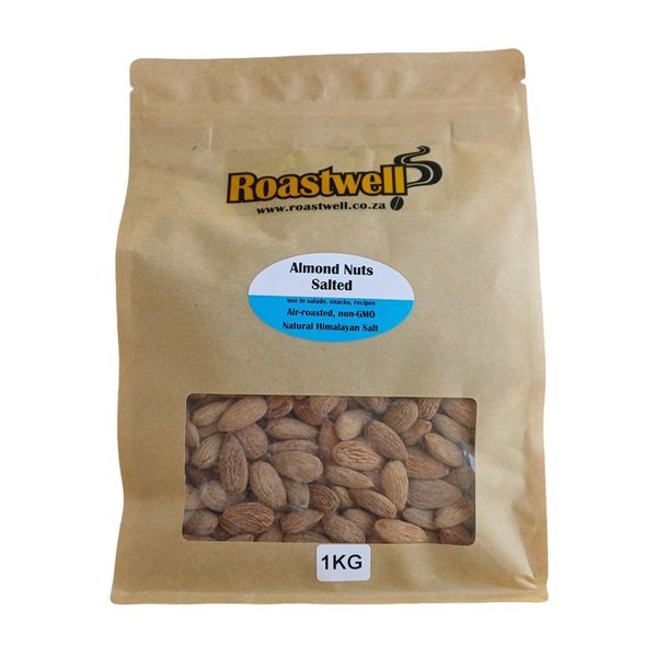 Roastwell Almond Nuts, Himalayan Salted 1kg