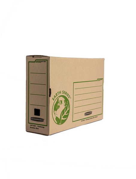 Bankers Box, Earth Series, Foolscap Archive Box, 150mm, Pack of 4
