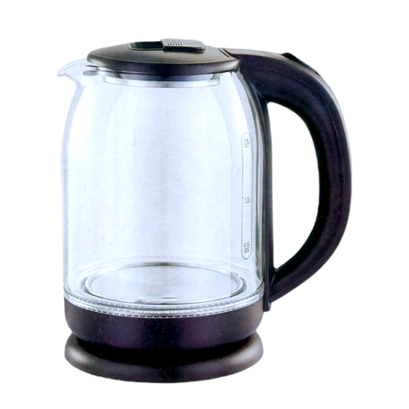 Value Tree 1.8L Borosilicate Glass Kettle