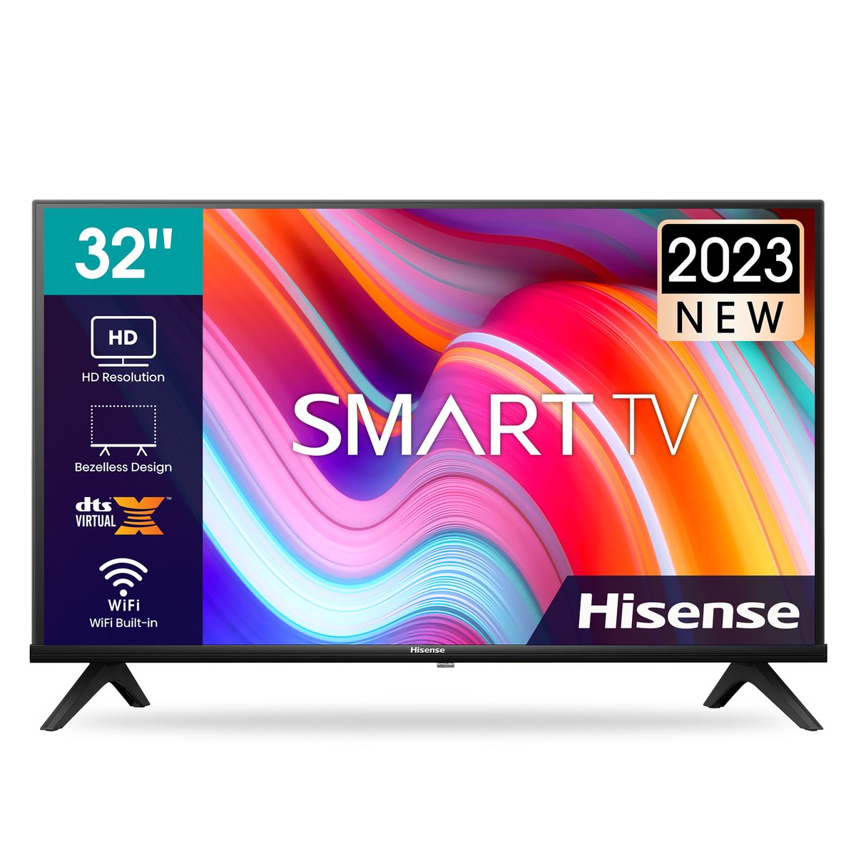 Hisense 32 A4K HD Smart LED TV With Dolby Digital Digital Tuner 