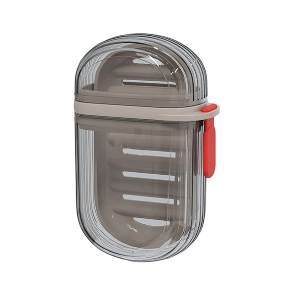 Portable Travel Soap Holder with Drainage Tray