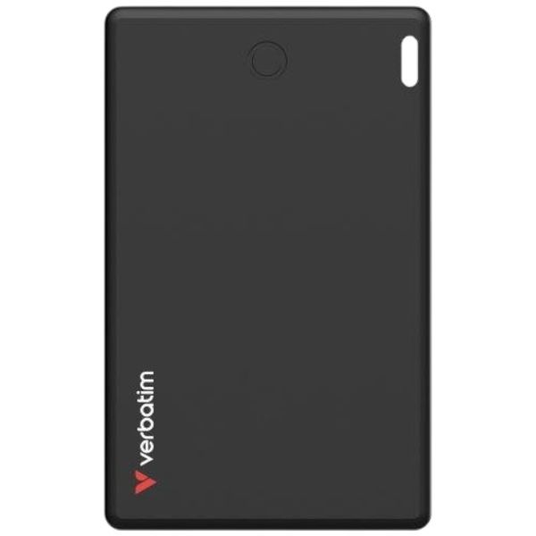 Verbatim My Finder Card Bluetooth Item Finder Black Wireless Charging