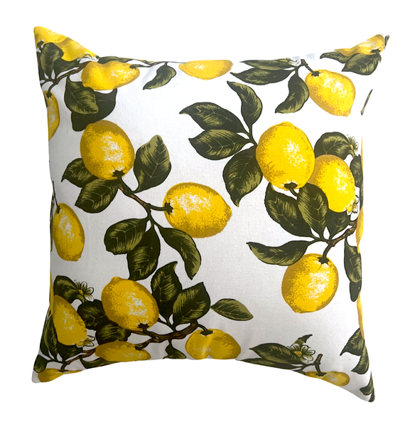 Lemon Scatter Cushion (Inner Included)