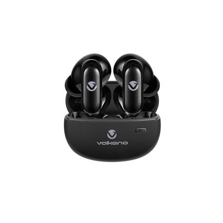 Volkano Nomad Active Noise Cancelling True Wireless Earphones - Black Image