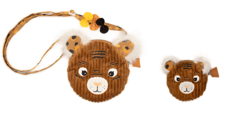 Les Deglingos Handbag &amp; Purse Set Speculos The Tiger