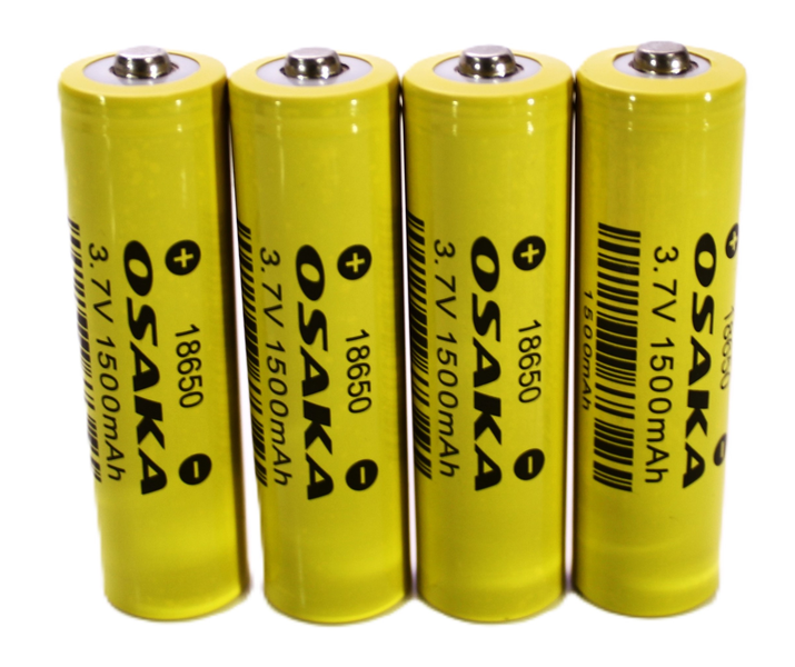 18650 3.7V 1500mAh Liuthium -ion Long Life Battery-Rechargeable-10Pcs