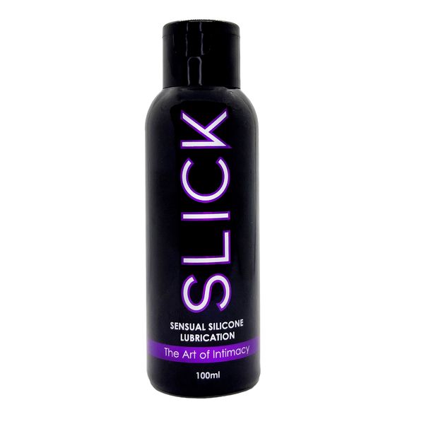 Slick Sensual Silicone Lubricant, Long-Lasting Intimate Lube - 100ml