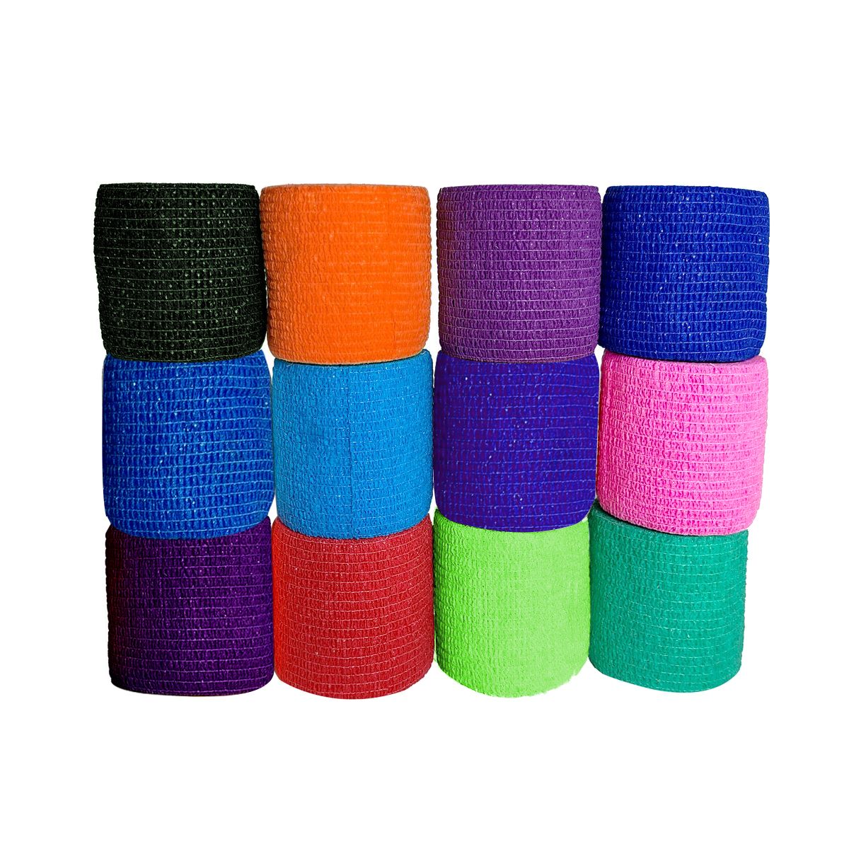Colorful Non Woven Self Adhesive Cohesive Bandage For Pet And Sports