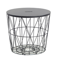 Living Room Storage Iron Light Luxury Side Table Z-002