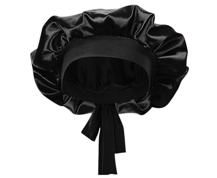 Faux Satin Sleep Bonnet