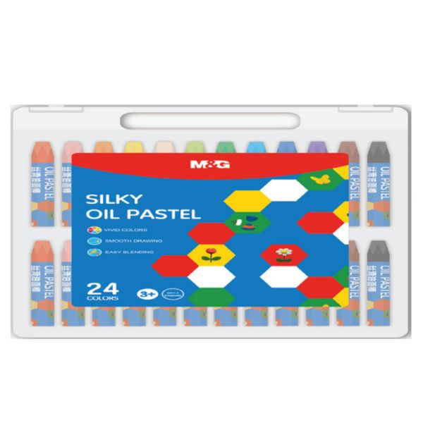 M&amp;G Oil Pastel Hexagon -24 Colours