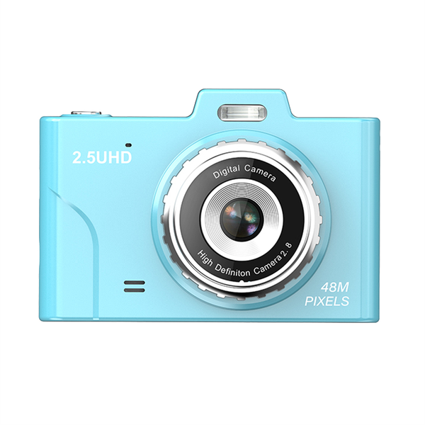 1080P Kids Camera 8X Optical Zoom Mini Ccd Camera For Kids - Purple