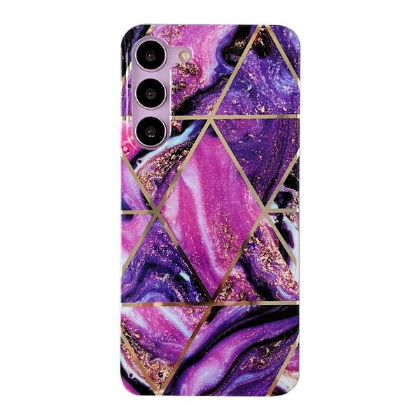 Geometric Marble Design Phone Cover For Samsung S23 Ultra