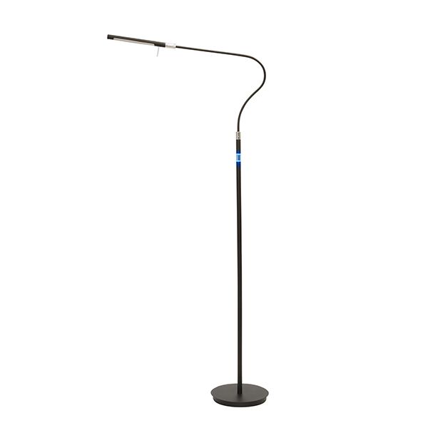 The Lighting Warehouse - Floor Lamp Touch Black 7w LED