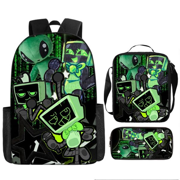 3-Piece School Backpack Set - Kids Lunch Box &amp; P image