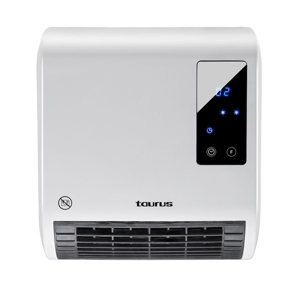 Taurus Heater Wall Mount White 2 Heat Settings 1000-2000W "RCMB 231